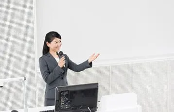 商品・サービスの発表会